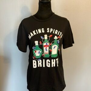 FINAL PRICE! BNWT “Making Spirits Bright” Tshirt